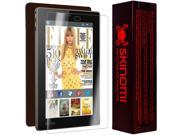 Skinomi Tablet Skin Dark Wood Cover Clear Screen Protector for Kobo Arc 7 HD
