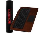 Skinomi Dark Wood Skin Cover for HP Split 13 x2 Ultrabook Keyboard ONLY FOR 13t g100