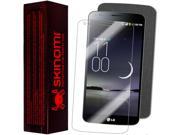Skinomi Full Body Brushed Steel Phone Skin Screen Protector for LG G Flex