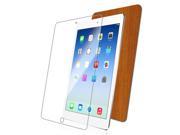 Skinomi Light Wood Screen Protector Cover for Apple iPad Air Wifi LTE 5th Gen