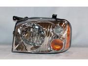 TYC 20 5964 90 9 Left Side Headlight Assembly