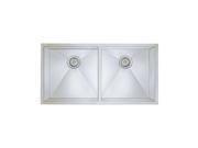 Blanco 516212 16 Inch Precision Large Equal Double Bowl Undermount Sink Stainless Steel