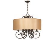 World Imports 3526 29 Rue Maison Clct 6 Lgt Chandelier Euro Bronze