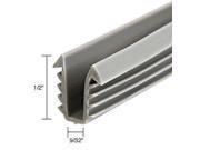CRL Glazing Vinyl; 1 2 Channel Depth; 1 4 to 19 64 Metal Opening 100 ft Roll