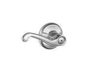 Schlage Flair Bed and Bath Lever Bright Chrome