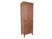 Avanity Madison 24 In. Linen Tower In Tobacco