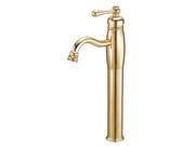 Danze D225057PBV Opulence Single Handle Vessel Lavatory Faucet Polished Brass
