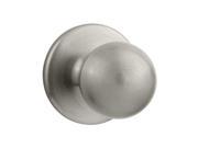 Kwikset 200P 15 6AL RCS Polo Hall Closet Knob in Satin Nickel