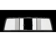 CRL Duo Vent Four Panel Slider with Clear Glass for 1960 1966 Small Window GMC Chevy Truck TSW1816