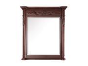 Avanity Provence 36 In. X 40 In. Mirror In Antique Cherry