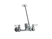 Chicago Faucets 540 LD897SWXFCP Wall Mount Service Sink Faucet Chrome