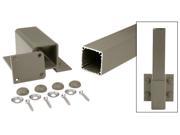 CRL Beige Gray 200 300 350 and 400 Series 42 Fascia Mount Post Kit
