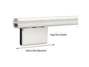 CRL Satin Anodized 98 EZ Adjust Shower Door Header Kit EHK98A