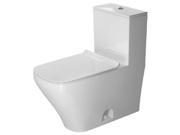 Duravit DuraStyle One Piece Toilet 12 rough dual flush 14 5 8 x 28 3 8 2157010005