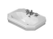 Duravit 0438600030 23.5 BASIN ONLY WH