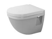 Duravit Starck 3 wall mount toilet bowl white compact 2202090000
