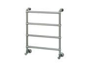 Mr. Steam H542BN H542 Wall Mounted 4 Bar Electric Towel Warmer in Brushed Nickel