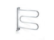Mr. Steam W500PC Wall Mounted Pivoting 4 Bar Electric Towel Warmer in Polished Chrome