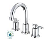 Belle Foret FW0C4209CP Modern 6 in. 12 in. Widespread 2 Handle High Arc Bathroom Faucet in Chrome with Lever Handles
