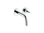 Hansgrohe 38118001 Axor Uno Wall Mounted Single Handle Bathroom Faucet in Chrome
