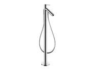Hansgrohe 10456001 Starck 1 Handle Freestanding Roman Tub Faucet Trim Kit in Chrome Valve Not Included