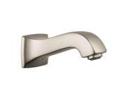Hansgrohe 13413821 Metris C Tub Spout in Brush Nickel Valve not included