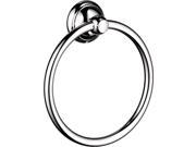 Hansgrohe 06095000 C Accessories Towel Ring in Chrome