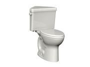 American Standard 270BD001.020 Cadet 3 Powerwash Triangle Right Height 2 Piece 1.6 GPF Round Toilet in White