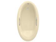 American Standard 2709.068C.021 Ellisse Oval EverClean 5.83 Air Bath Tub in Bone