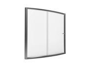 American Standard AM00496.400.295 Ovation 60 x 58 Framed Bypass Tub Shower Door in Satin Nickel