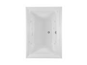 American Standard 2742.048WC.K2.020 Town Square EcoSilent 6 Whirlpool Tub w Chromatherapy in White