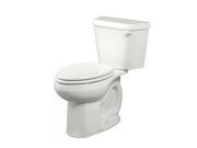 American Standard 221AA005.020 Colony 2 piece 1.6 GPF Right Height Elongated Toilet w Right Hand Trip Lever in White