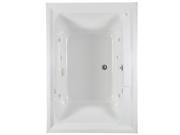 American Standard 2748.048WC.020 Town Square EcoSilent 5 Whirlpool Tub in White