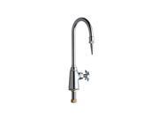 Chicago Faucets 928 CP Deck Mount Laboratory Water Fitting Chrome
