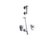Chicago Faucets 911 ISCP Wall Mount Service Sink Fitting Chrome