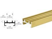 CRL Gold Anodized Lower Track D592GA