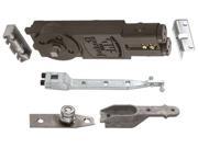 Jackson Heavy Duty Spring 105 Deg. Non Hold Open Overhead Concealed Closer w P End Load Hardware Package 21101P09