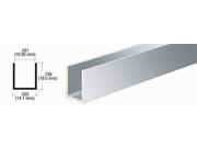 CRL Brite Anodized 3 8 Aluminum U Channel DV749BA