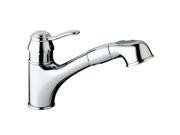 Grohe 32459000 Ashford Single Handle Pull Out Sprayer Kitchen Faucet in Chrome