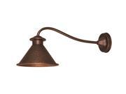 World Imports 9003 86 Dark Sky Essen 9 Inch Single Lgt Outdoor Wall Sconce Antique Copper