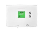 Honeywell TH1110DH1003 Pro 1000 Horizontal Premier White Non Programmable Low voltage Thermostat 20 To 30 VAC