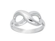 Sterling Silver Infinity Design Ring