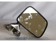 RH DOOR MIRROR FITS TOYOTA 89 95 PICKUP CHROME MANUAL TO1321122 TY119R 8791089143 TO1321122 TY119R 87910 89143