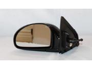 LH DOOR MIRROR FITS KIA 04 09 SPECTRA SPECTRA5 MANUAL REMOTE KI1320125 KA14L