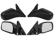 DOOR MIRROR PAIR FITS TOYOTA 92 96 CAMRY MANUAL TO1320114 70518T 955 166 TY24R TO1321114 955 166 70517T TY24R 87910 06040
