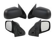 DOOR MIRROR PAIR FITS TOYOTA 05 10 TACOMA MANUAL TO1320204 70079T 70080T TY67L TO1321204 70079T TY67R 87910 04160