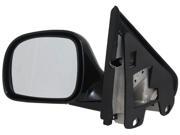 LH DOOR MIRROR FITS CHRYSLER 96 00 TOWN COUNTRY DODGE CARAVAN VOYAGER MANUAL CH1320110 4675577AB 955 367 60529C CH13L