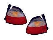 OUTER PAIR OF TAIL LIGHTS FIT HONDA ACCORD 1996 1997 HO2801119 33551 SV4 A03