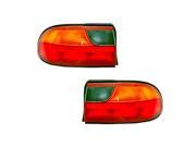 NEW PAIR OF TAIL LIGHTS FIT CHEVROLET MAILBUT 1997 2003 15894727 GM2801132