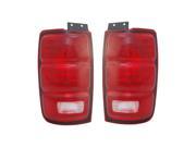 NEW PAIR OF TAIL LIGHTS FITS FORD EXPEDITION 1997 2002 F75Z 13405 AC F75Z13404AC